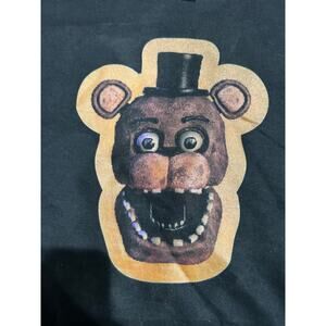 FIVE NIGHTS AT FREDDY'S New Black LS Graphic Sweatshirt Size Youth L